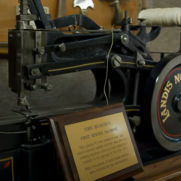 John Bianchi First Sewing Machine