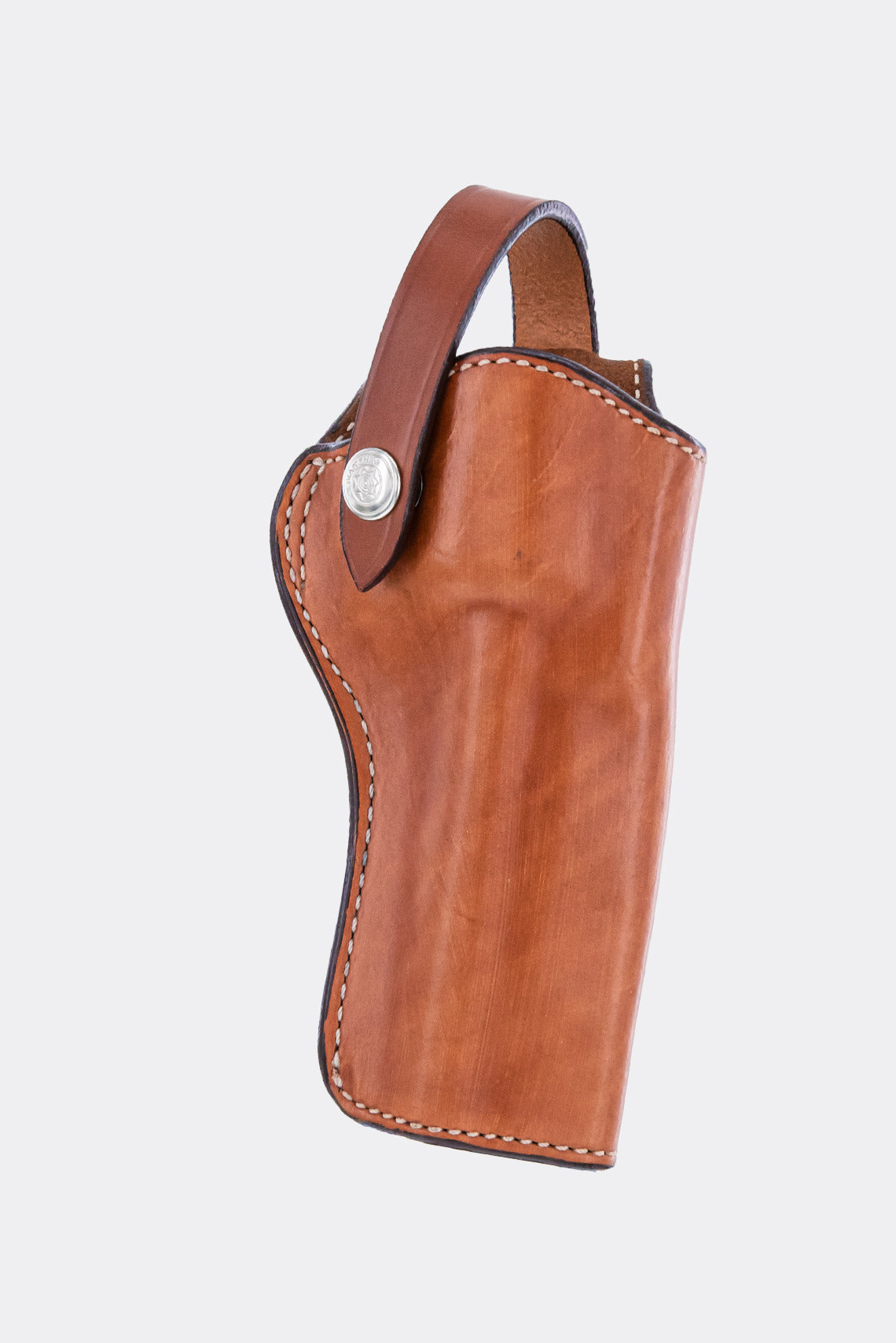 Western Cowboy Single Action Leather Holster Cross Draw RH 