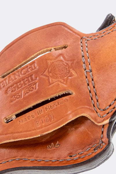 Thumbsnap Suede Lined Belt Holster - Revolver
