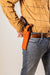 Thumbsnap Suede Lined Belt Holster - Revolver