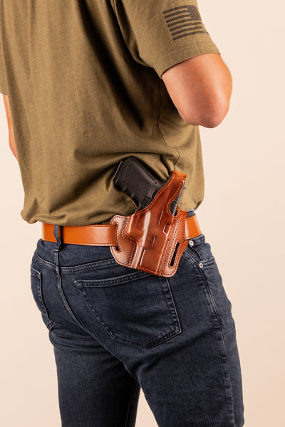 Lajatico Thumbsnap Belt Slide Holster