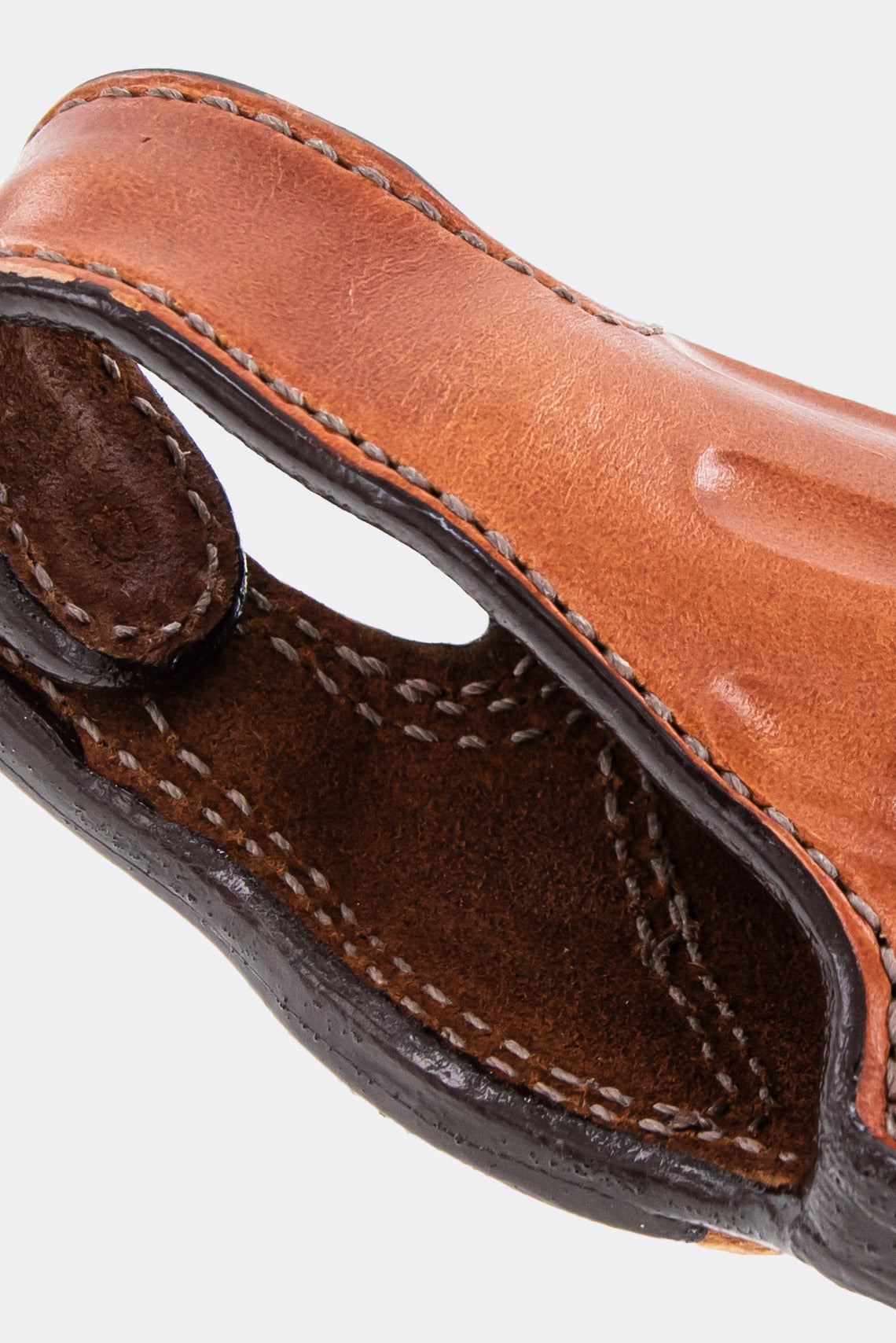 Thumbsnap Suede Lined Belt Holster - Reliable Revolver Holster